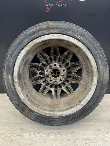 94-02 BMW E36 M3 Light Alloy Wheel Rim W/ Tire 17x7.5 ET41 Silver DS2 OEM