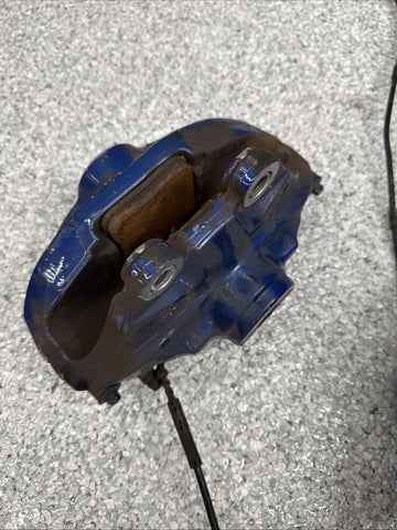 BMW 15-20 F80 F82 F83 M3 M4 Rear Brake Calipers OEM Blue