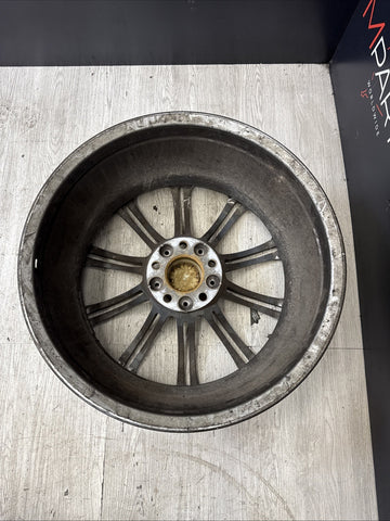 08-13 OEM BMW E90 E92 E93 M3 Rear 19” Wheel Rim Style 220M Silver 19x9.5 ET23