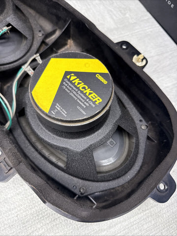 00-06 BMW E46 325 328 330 M3 COUPE KICKER SPEAKERS SUB SUBWOOFER