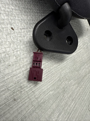 01-06 BMW E46 M3 Coupe Left Right Sun Visors Shade Mirror Black OEM Pair