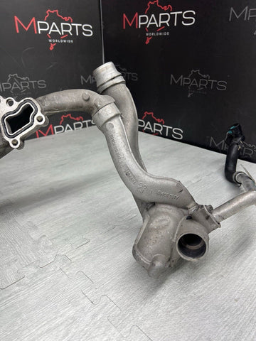 Thermostat Housing Water Guide Pipe Set 9A110615001 13-16 Porsche 991 911 Gt3