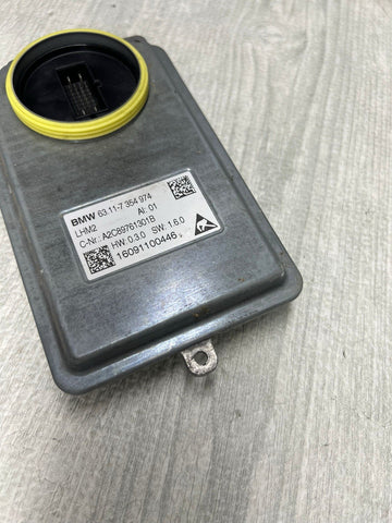 BMW 5 Series Driver Light Bulb Control Unit Module 63117354974 7354974