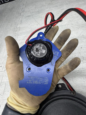 01-06 BMW E46 M3 Upgraded Speakers Morel Virtus Nano Hybrid Woofer Convertible