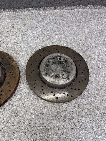 08-13 BMW E90 E92 E93 M3 Front Left & Right Ventilated Brake Disc Rotor Set