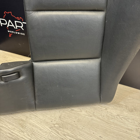 BMW 01-06 E46 M3 Convertible Rear Seat Back Rest Cushion Black Leather Backrest
