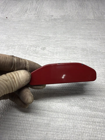 01-06 BMW E46 M3 Left Driver Head Light Washer Jet Trim Cover Imola Red