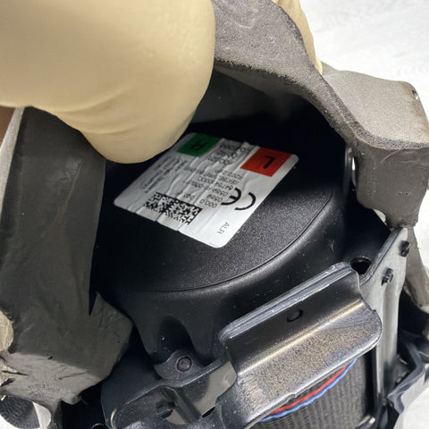 OEM BMW G80 M3 Competition Rear Left Driver Side Seatbelt Retractor M Stitch