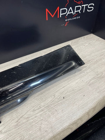 06-10 BMW E63 E64 M6 Side Skirts Rocker Panels Black Sapphire OEM