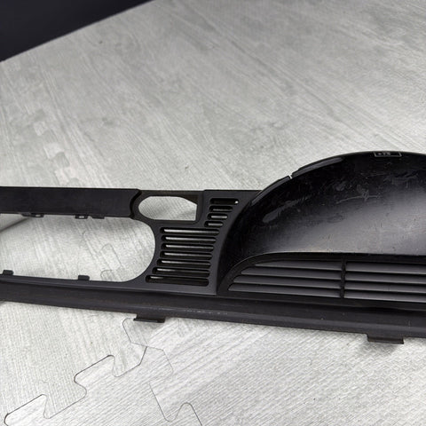 01-06 BMW E46 CONVERTIBLE REAR SEAT ROLLOVER BAR TRIM COVER 8204279 OEM BLACK