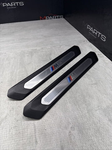 BMW OEM Front Entrance Covers Door Sills Plates 8068487 X3 G01 G08 X4 G02