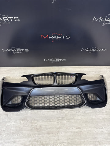 (PICKUP ONLY) 15-18 OEM BMW F87 M2 Non Comp Front Bumper Cover Mineral Grey