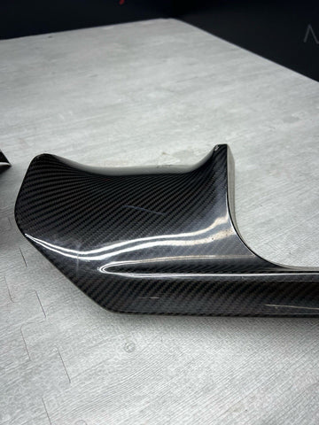 BMW 20-25 F91 F92 F93 M8 Rear Carbon Fiber Diffuser Diffusers Trims OEM