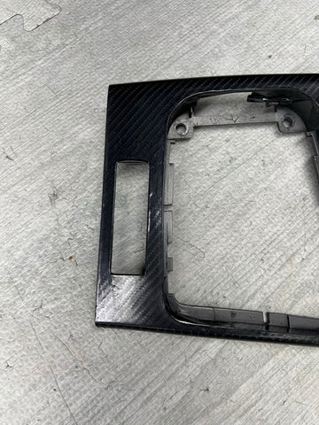BMW E46 M3 Convertible 01-06 Carbon Style Wrapped Center Shift Shifter Trim