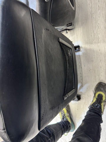 01-06 BMW E46 M3 Coupe Interior Front Seats Black heated Powered *Notes*