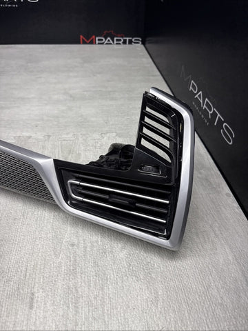 20-25 BMW G06 F96 X6 X6M FRONT CENTER DASH AIR VENTS TRIM CLIMATE PANEL *DAMAGE