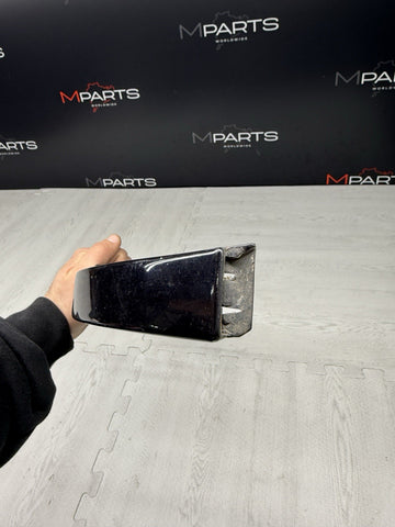 1999-06 BMW E46 325 330 M3 LEFT DRIVER HEADLIGHT LOWER TRIM CARBON BLACK 8208677