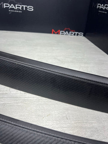 08-13 BMW E92 E93 M3 Interior Trim Set Carbon Leather OEM Genuine