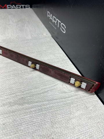 BMW E46 2000-2006 OEM RIGHT PASSENGER EXTERIOR DOOR TRIM MOLDING IMOLA RED