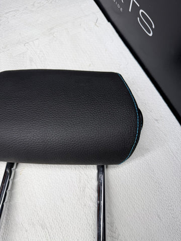 2016-2018 BMW M2 F87 Rear Headrests Blue Stitching OEM