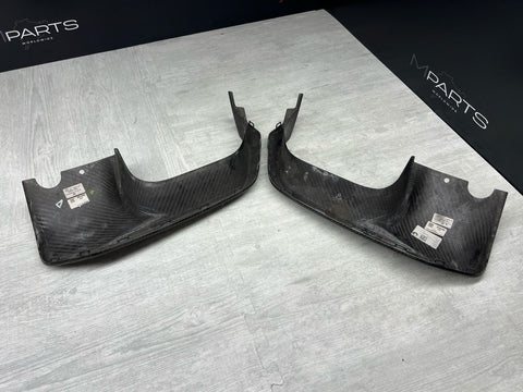 BMW 20-25 F91 F92 F93 M8 Rear Carbon Fiber Diffuser Diffusers Trims OEM