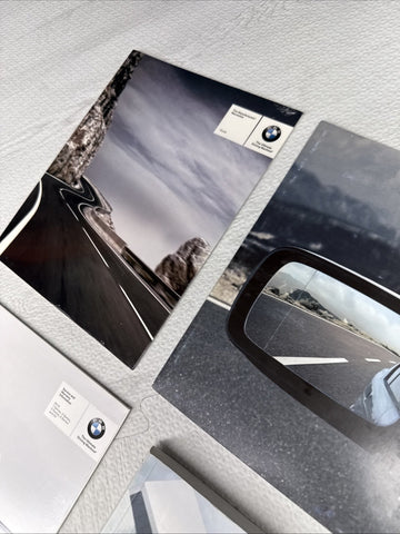 2012-2017 OEM BMW F10 5-series Sedan 528I 535i 550i Owners Manual Book SET