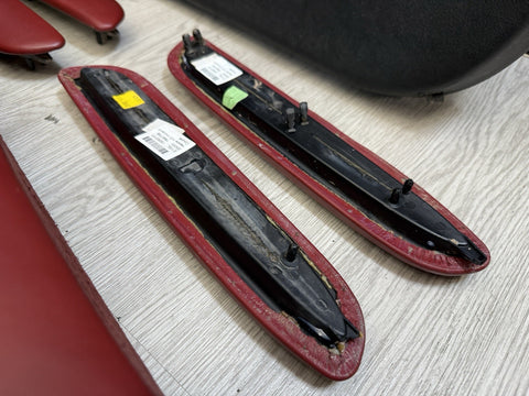 01-06 BMW E46 M3 Coupe Interior Heated Seats & Panels Imola Red