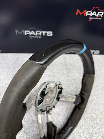OEM BMW M Performance V2 F87 M2 F80 M3 M4 Alcantara Steering Wheel- 32302413014