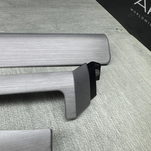 BMW E46 M3 01-06 Coupe Convertible Brushed Aluminum Center Trim Pieces *Notes*