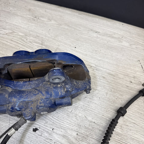 BMW 15-20 F87 M2 F30 F31 F80 F82 F83 M3 M4 Front Left Driver Brake Caliper Blue