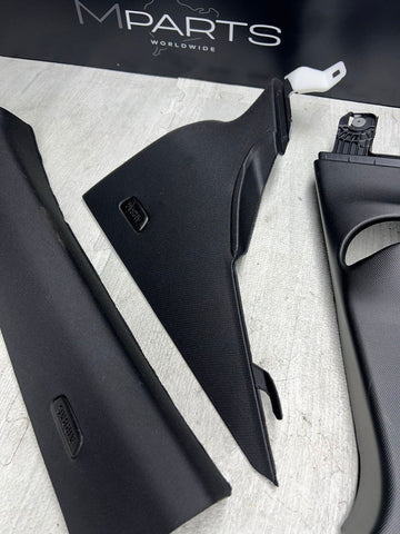 22-25 BMW G87 M2 G42 M240I 230I M SPORT BLACK ANTHRACITE ABC PILLARS TRIMS SET