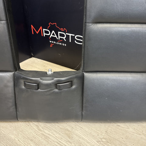 BMW 01-06 E46 M3 Convertible Rear Seat Back Rest Cushion Black Leather Backrest
