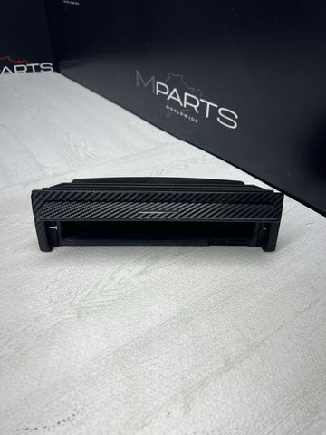 99-06 BMW E46 323 325 328 330 M3 E46 CENTER CONSOLE STORAGE TRAY CARBON STICKER