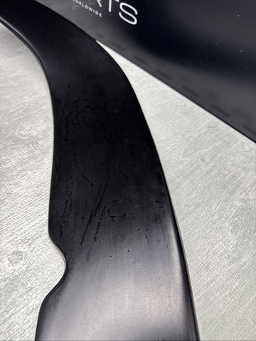 NEW BMW E46 M3 01-06 Front Bumper Splitters Lip Sides Black