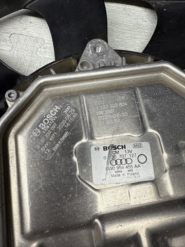 19-25 Lamborghini Urus Audi Rsq8 Porsche Cayenne Radiator Electric Fan Right