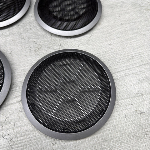 07-13 BMW E92 E93 3-Series 2dr Front Rear Door Individual Speaker Covers Trims