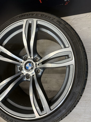 BMW F06 F10 F13 M6 Rims Wheels 19x8.5 19x9.5 Double Spoke 351 Replicas