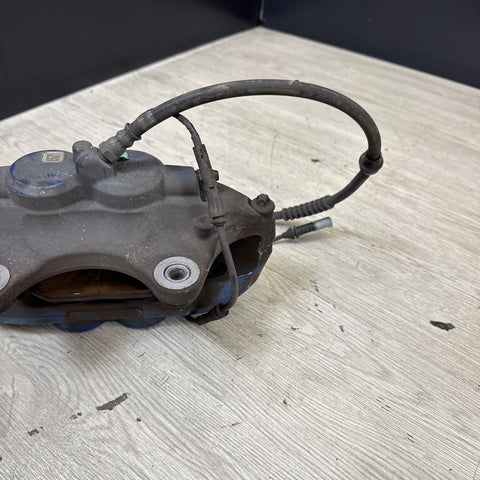 BMW 15-20 F87 M2 F30 F31 F80 F82 F83 M3 M4 Front Left Driver Brake Caliper Blue
