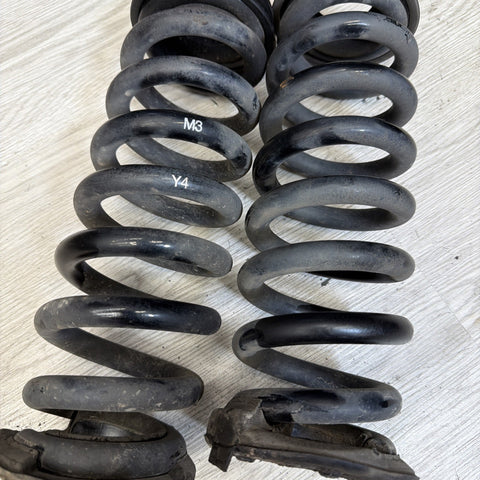 2008-2013 BMW E90 E92 E93 M3 Rear Suspension Coils Springs OEM Y4