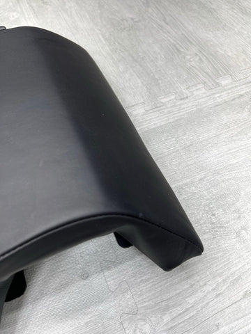 BMW E46 M3 01-06 Rear Seat Back Cushion Black Leather Ski Backrest Convertible