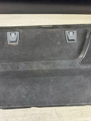 11-16 Bmw F10 5 Series M5 Rear Deck Lid Parcel Shelf Cover Black Alcantara OEM