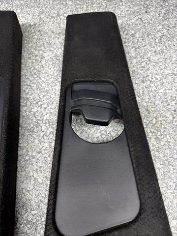 BMW E46 M3 Coupe B Pillars Trims Cover Black 330ci 325ci 328ci