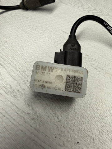 15-20 BMW F80 F82 M3 M4 REAR ABS SPEED ACCELERATION SENSOR + CABLE OEM 6871465