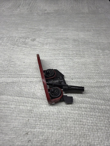 01-06 BMW E46 M3 Left Driver Head Light Washer Jet Trim Cover Imola Red