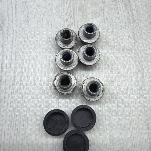 01-13 BMW E46 E90 E92 E93 M3 Shock Tower Strut Braces Bar OEM Nuts Caps Covers