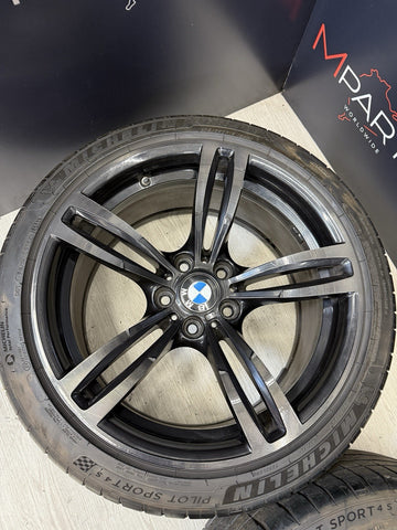 BMW 15-20 F80 F82 F83 M3 M4 Style 437M M Double Spoke Rims Wheels OEM