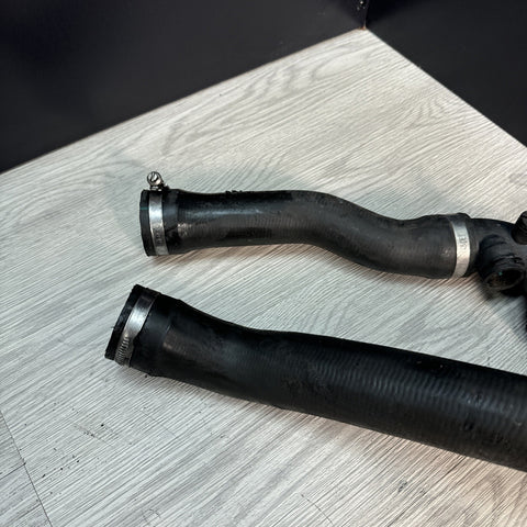01-06 BMW E46 M3 S54 Pair Set of 2 Radiator Coolant Hoses