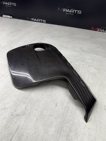 BMW 15-20 F80 M3 F82 F83 M4 F87 M2 S55 Dry Carbon Fiber Engine Cover