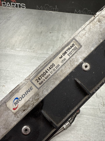 06-10 BMW E60 M5 SMG TRANSMISSION OIL COOLER RADIATOR + LINES