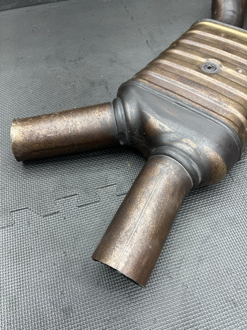 15-20 BMW F80 F82 F83 M3 M4 Factory Exhaust Muffler Midpipe Resonator 7850083